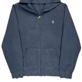 Polo By Ralph Lauren Hoodie - XL Blue Cotton