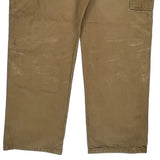 Dickies Carpenter Trousers - 38W 32L Brown Cotton