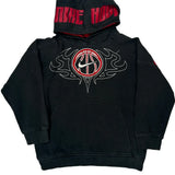 Age 8 Nike Graphic Hoodie - Medium Red Cotton