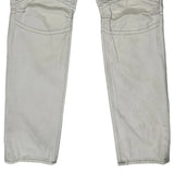 True Religion Contrast Stitch Jeans - 33W 33L White Cotton