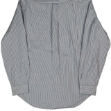Ralph Lauren Striped Shirt - Large Blue Cotton