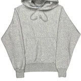 Reverse Weave Champion Hoodie - Small Gray Cotton