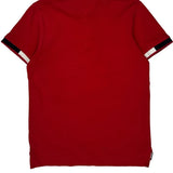 Tommy Hilfiger Slim Fit Polo Shirt - Medium Red Cotton