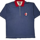 Surf Boards Tommy Hilfiger Striped Polo Shirt - XL Blue Cotton