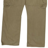 Wrangler Cargo Trousers - 34W 32L Khaki Cotton