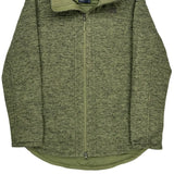 The North Face Fleece Jacket - Large Green Polyester