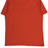 Carhartt T-Shirt - Large Red Cotton