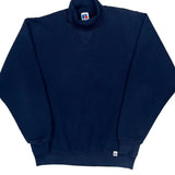 Made In USA Russell Athletic Sweatshirt - Medium Navy Cotton