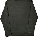 The North Face Sweatshirt - Large Grey Cotton Blend