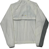 Reebok Windbreaker - Large White Polyester