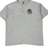 Cotton Deluxe Single Stitch T-Shirt - XL Gray Cotton