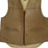 Made In USA Carhartt Vest - Large Brown Cotton