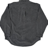 Tommy Bahama Checked Shirt - XL Gray Silk