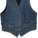 Guess Denim Vest - Medium Blue Cotton