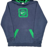 Age 14-16 Nike Graphic Hoodie - Large Blue Cotton