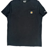 Carhartt T-Shirt - XL Black Cotton