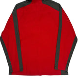The North Face Fleece Jacket - XL Red Polyester