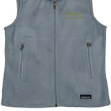 Made In USA Patagonia Synchilla Vest - Medium Blue Polyester