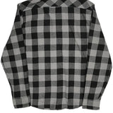 Levis Checked Flannel Shirt - Medium Black Cotton