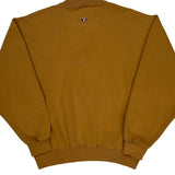 90'S Blank Made In USA Jerzees Sweatshirt - Medium Brown Cotton Blend