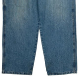 Wrangler Carpenter Pants - 36W 30L Blue Cotton