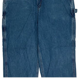 Carhartt Double Knee Carpenter Jeans - 36W 30L Blue Cotton