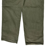 Carhartt Carpenter Trousers - 36W 30L Green Cotton