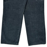 Carhartt Carpenter Trousers - 30W 28L Dark Wash Cotton