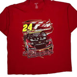 Jeff Gordon Nascar T-Shirt - 3XL Red Cotton