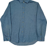 Polo By Ralph Lauren Shirt - XL Blue Cotton