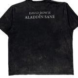 David Bowie Aladdin Sane Unbranded Band T-Shirt - 2XL Black Cotton