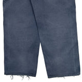 Dakota Grizzly Double Knee Carpenter Trousers - 34W 30L Blue Cotton