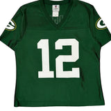 Green Bay Packers N.F.L. Team Apparel Nfl Football Jersey - Medium Green Polyester