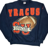 Syracuse University Jerzees Graphic Sweatshirt - 2XL Navy Cotton