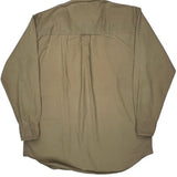 Chaps Ralph Lauren Shirt - Medium Khaki Cotton