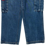 Tommy Jeans Cargo Trousers - 36W 30L Blue Denim
