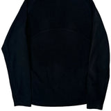 Nike 1/4 Zip - Small Black Polyester