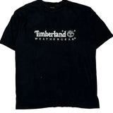 Timberland Spellout T-Shirt - Medium Black Cotton