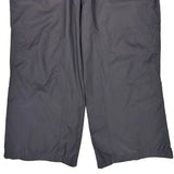 Reebok Track Pants - Large Gray Polyester