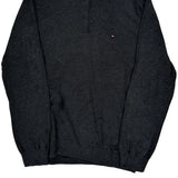 Tommy Hilfiger 1/4 Zip - Large Gray Cotton
