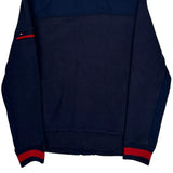 Tommy Hilfiger Track Jacket - Medium Red Cotton