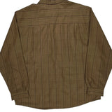 Rei Checked Shirt - XL Brown Polyester