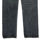 501 Levis Skinny Jeans - 29W US 4 Gray Denim