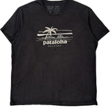 Patagonia Slim Fit T-Shirt - 2XL Black Cotton