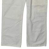 Dickies Carpenter Trousers - 36W 30L White Polyester Blend