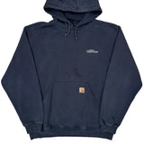 Carhartt Hoodie - XL Navy Cotton Blend
