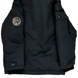 Age 5-6 Diesel Parka - Small Gray Polyester