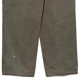 Carhartt Carpenter Trousers - 36W 31L Grey Cotton