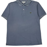 Lacoste Polo Shirt - Medium Blue Cotton