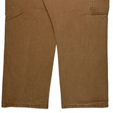 Wrangler Carpenter Pants - 38W 31L Brown Cotton